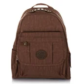 Plecaki - Modny plecak damski brązowy bag street - miniaturka - grafika 1