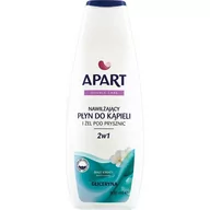 Kosmetyki do kąpieli - Apart Double Care Płyn do Kąpieli + Żel pod Prysznic Białe Kwiaty 900ML - miniaturka - grafika 1