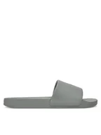 Klapki i japonki męskie - Calvin Klein Klapki Pool Slide W/ Ck Square HM0HM01754 Szary - miniaturka - grafika 1