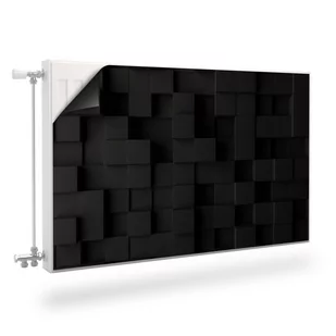 Maskownica MAGNETYCZNA Grzejnika Sześciany Efekt 3D 100cm x 60cm - Dekoracje domu - miniaturka - grafika 1