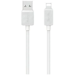 Kabel USB-A - Lightning USAMS KY Series US-SJ689 1 m Biały - Kable USB - miniaturka - grafika 1