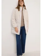 Kurtki damskie - Cecil Płaszcz pikowany w kolorze kremowym - miniaturka - grafika 1