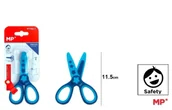 Nożyczki dla dzieci - Nożyczki dla dzieci 11,5cm niebieskie - MP Main Paper - miniaturka - grafika 1