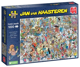 Puzzle, Jan van Haasteren, Zakład fryzjerski, 1000 el. - Puzzle - miniaturka - grafika 1