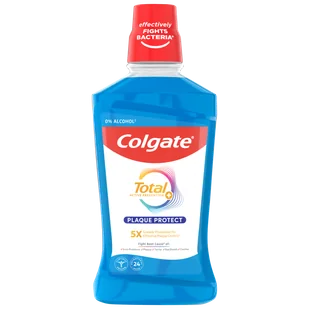 Colgate Total Plaque Protect, płyn do płukania jamy ustnej, 500 ml - Płyny do płukania jamy ustnej - miniaturka - grafika 1