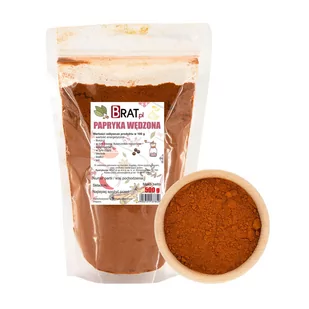 AROMATYCZNA Papryka SŁODKA WĘDZONA 500g WYSOKA JAKOŚĆ 100% NATURALNA - Przyprawy i zioła sypkie - miniaturka - grafika 1