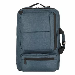 Dermata Plecak 48 cm Komora na laptopa petrol - Torby na laptopy - miniaturka - grafika 1