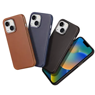 Dux Ducis Naples etui iPhone 14 Plus magnetyczny skórzany pokrowiec MagSafe brązowe - Etui i futerały do telefonów - miniaturka - grafika 11