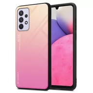 Etui i futerały do telefonów - Pokrowiec Do Samsung Galaxy A33 5G Etui w ŻÓŁTO - RÓŻOWY TPU Obudowa Case Cover Plecki Ochronny Cadorabo - miniaturka - grafika 1