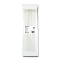 Pozostałe akcesoria sieciowe - QOLTEC Opaski zaciskowe 7.2x350mm nylon UV 50szt. białe (52219) - miniaturka - grafika 1