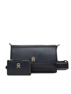 Tommy Hilfiger Torebka Th Joy Crossover AW0AW16813 Granatowy - Torebki damskie - miniaturka - grafika 1