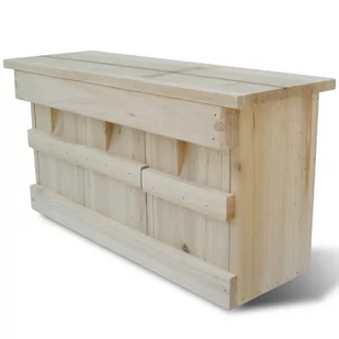 vidaXL Gniazdo dla wrbli 44 x 15,5 21,5 cm - Klatki i wyposażenie dla ptaków - miniaturka - grafika 1
