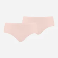 Majtki damskie - Komplet damskich majtki hipster 2 sztuki Puma Women Seamless String 2P Hang 93502303 S Różowy (8720245040112) - miniaturka - grafika 1