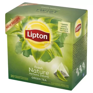 Lipton, herbata zielona Fresh Nature, 20 saszetek - Herbata - miniaturka - grafika 1