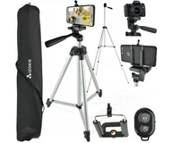 Selfie stick - TRIPOD Statyw do Telefonu Selfie Stick Uchwyt PILOT Aparat Kamera 133cm - miniaturka - grafika 1