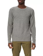 Swetry męskie - CASUAL FRIDAY Karlo Structured NEP Yarn Knit sweter męski, 50815/Mid Grey Melange, XXL - miniaturka - grafika 1