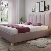 Łóżka - Łóżko ARIEL COMFORTEO tapicerowane : Rozmiar - 120x200, Pojemnik  - Bez pojemnika, Tkanina - Grupa III - miniaturka - grafika 1