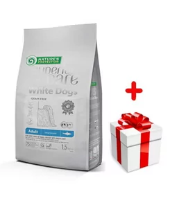 NATURES PROTECTION Superior Care Grain Free Herring Adult Small Breeds 1,5kg - Sucha karma dla psów - miniaturka - grafika 1
