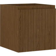 Szafki łazienkowe - Mexen Rivel szafka łazienkowa podumywalkowa 45 cm, 1 szuflada, ryflowana , orzech - 91A20-04547-1-BF86 - miniaturka - grafika 1