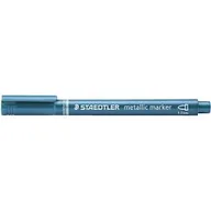 Markery permanentne - Marker Metaliczny Staedtler Okrągła Końc. Niebieski - miniaturka - grafika 1