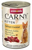 Mokra karma dla kotów - Animonda Cat Carny Kitten Smak: Koktajl Drobiowy 400G - miniaturka - grafika 1