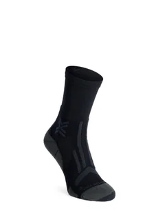 Skarpety do biegania X-Socks Trailrun Perform Crew - black/charcoal - Skarpetki kolarskie - miniaturka - grafika 1