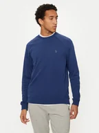 Bluzy męskie - U.S. Polo Assn. Bluza MUP1859 Niebieski Regular Fit - miniaturka - grafika 1