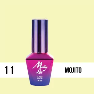 Molly Lac Lakier hybrydowy MollyLac Cocktails Drinks Mojito 10 ml Nr 11 - Lakiery hybrydowe Molly Lac Lakier hybrydowy MollyLac Cocktails Drinks Mojito 10 ml Nr 11 - Lakiery hybrydowe - miniaturka - grafika 1