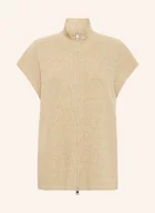 Swetry damskie - Ichi Kardigan Ihducie beige - miniaturka - grafika 1