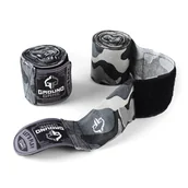 Bandaże bokserskie - Bandaże bokserskie Groundgame MORO WHITE - miniaturka - grafika 1