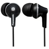 Słuchawki - Panasonic RP-HJE125E-K czarne - miniaturka - grafika 1