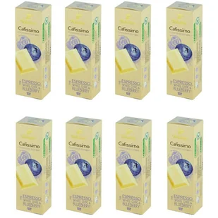 Tchibo 8 x Cafissimo Espr. White Choc & Blueberry KAP.CAF.ESP.WH.CH.8X - Kawa w kapsułkach i saszetkach - miniaturka - grafika 1