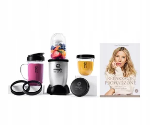 Blender NutriBullet Magicbullet MBR10 +Relaksacje prowadzone E. Chodakowska - Blendery kielichowe - miniaturka - grafika 1