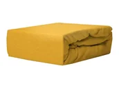 Prześcieradła - Darymex D.GRUCA I R.RĄCZKA SPÓŁKA JAWNA Prześcieradło z gumką, Frotte, 60x120 cm, złote - miniaturka - grafika 1