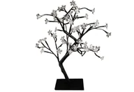 Oświetlenie świąteczne - Nexos Dekoracyjne LED oświetlenie - drzewo z kwiatami - 45 cm, zimne białe - miniaturka - grafika 1