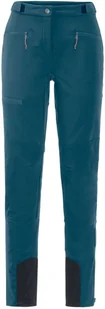 Jack Wolfskin Salmaster Pants W 1507681-4133 Niebieskie 38 - Spodnie sportowe damskie - miniaturka - grafika 1