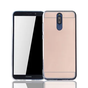 Etui na telefon komórkowy Huawei Mate 10 Lite Mirror Soft Case Protective Cover Rose Gold - Etui i futerały do telefonów - miniaturka - grafika 1