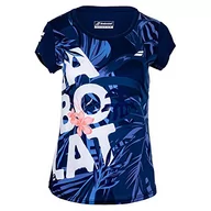 Koszulki i topy damskie - Babolat Exercise Graphic tee W Koszulka Damska - miniaturka - grafika 1