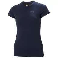Bielizna sportowa damska - Koszulka damska Helly Hansen Lifa Active Solen navy - M - miniaturka - grafika 1