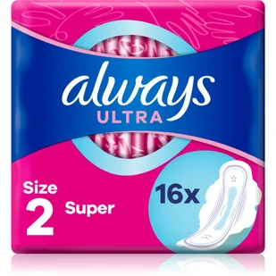 Always Ultra podpaski Super Plus 5 kropli Economy Duo 2 x 8 sztuk 16szt 40154000 - Podpaski - miniaturka - grafika 1