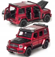 Zabawki zdalnie sterowane - Model Samochód Brabus G700 Metalowy 1:32 Światła Dźwięk Napęd Baterie - miniaturka - grafika 1