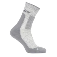 Skarpetki męskie - Skarpety męskie Icebreaker Merino Hike+ Medium Crew Bliz Hthr/Alloy S - miniaturka - grafika 1