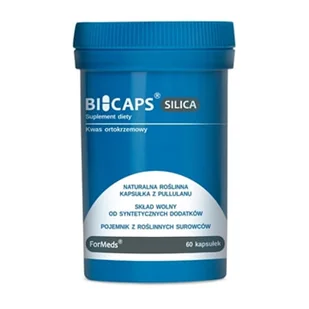 FORMEDS ForMeds Bicaps Silica x 60 kaps - Włosy, skóra, paznokcie - miniaturka - grafika 1