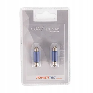 ŻARÓWKA C5W SUPER WHITE XENEON 36MM 12V 5W BIAŁA - Żarówki samochodowe - miniaturka - grafika 1