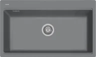 Zlewozmywaki - Zlew PLADOS LUX 86.10 TITANIUM METAL (szary metalik 42) (LX861042) - miniaturka - grafika 1