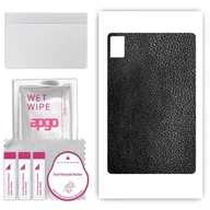 Akcesoria do tabletów i e-booków - folia naklejka skórka strukturalna na TYŁ do Lenovo Tab B11 - Skóra Czarna - apgo SKINS - miniaturka - grafika 1