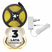 Lampy stojące - Taśma LED COB 320/m 6500K IP20 Eko-Light, 3 m, z zasilaczem - miniaturka - grafika 1