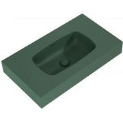 Umywalki - Elita Dimple umywalka 80,6x46 cm ścienna prostokątna zielony mat 168856 - miniaturka - grafika 1