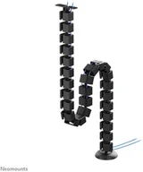 Maskownice do kabli - NEOMOUNTS Cable Spine Organizer for sit/stand desk frames screw mounted black - miniaturka - grafika 1