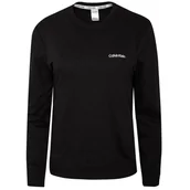 Bluzy damskie - Calvin Klein Bluza Damska L/S Sweatshirt Black 000Qs6870E Ub1 Xs - miniaturka - grafika 1